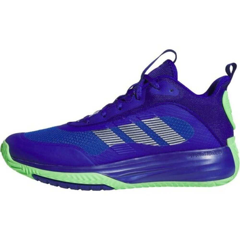 ⚡Adidas Men Lucid Blue/Silver Metallic/Lime Burst Lightweight MESH Shoes